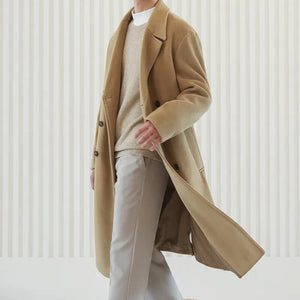 [Korean Style] 3 Colors Cashmere Oversized Coats