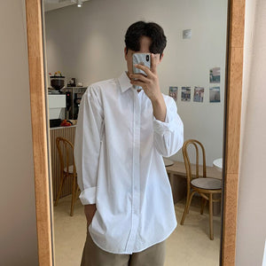 [Korean Style] 3 Colors Long Sleeved Shirts