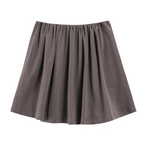[Korean Style] Casual Cinched Waist Pleated Short Skirt