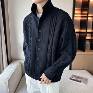 [Korean Style] 3 Colors Wool Knitted Cardigan Sweaters