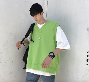 [Korean Style] Ralphie Oversized Sleeveless Vest