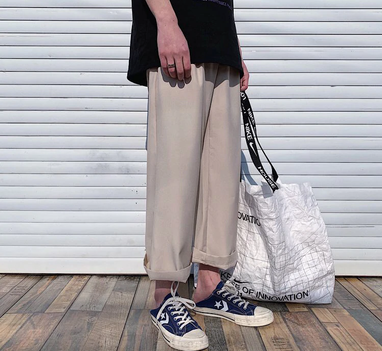 [Korean Style] Ranny Solid Color Wide Pants