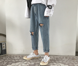 [Korean Style] Evo Washing Denim Jeans