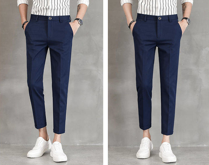 [Korean Style] 3 Colors Basic Ankle-Length Sweatpants