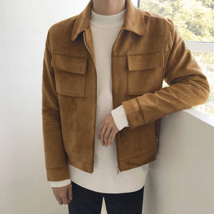 [Korean Style] Faux Casual Suede Jackets