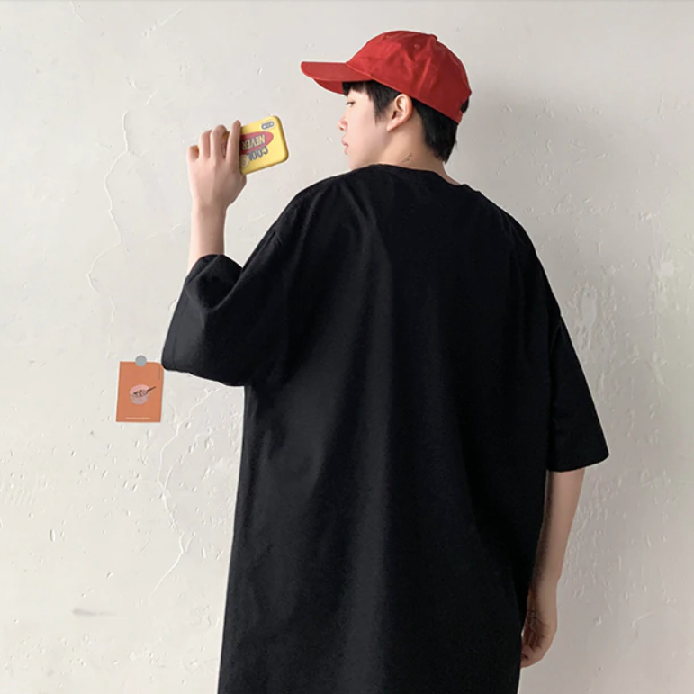 [Korean Style] 3 Colors Oversized Printing T-shirts
