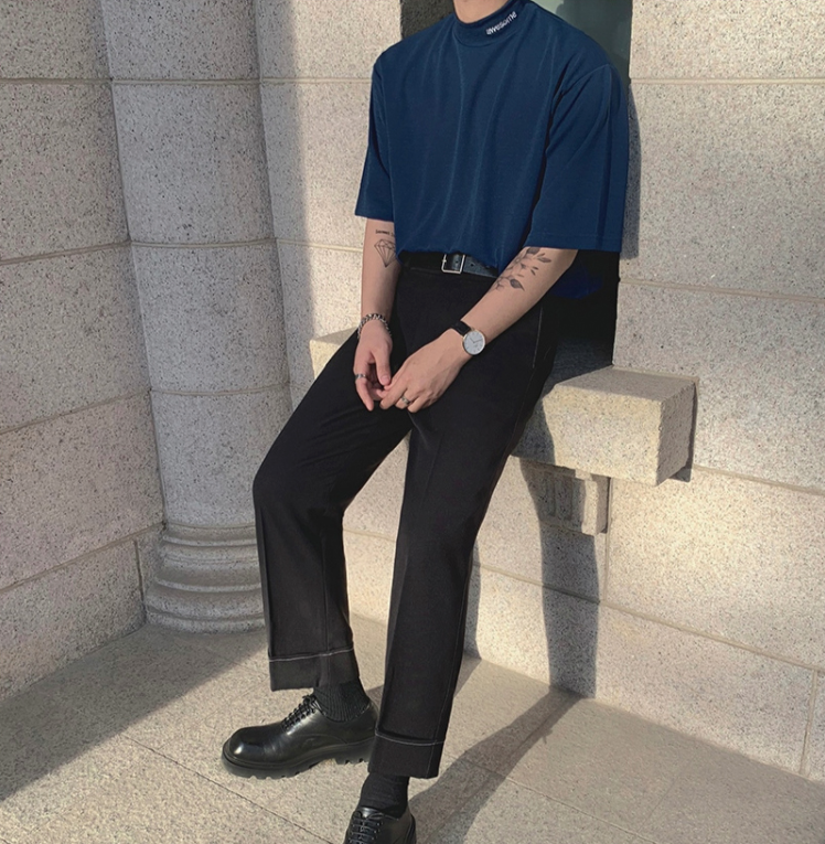 Korean 2025 turtleneck fashion