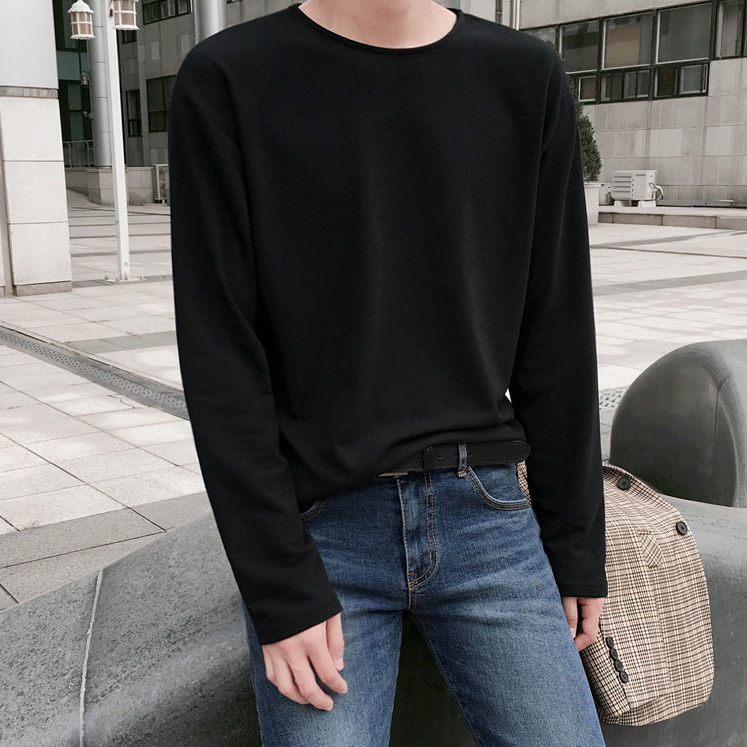 [Korean Style] 3 Colors Vera Long Sleeve T-shirts