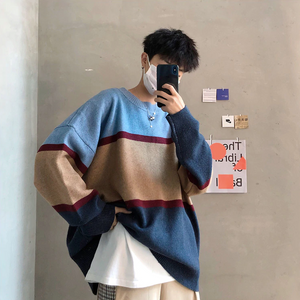 [Korean Style] Patchwork Casual Oversized Sweaters