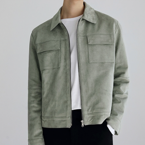 [Korean Style] Bolyn Solid Zip Jackets