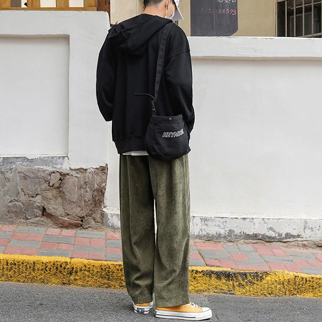 [Korean Style] 3 Color Poplin Corduroy Pants