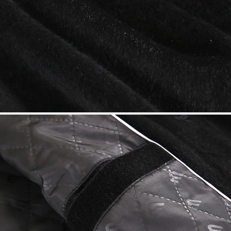 [Korean Style] Glossy Woolen Double Coats