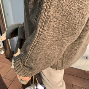 [Korean Style] Woolen Pattern-Knit Sweater