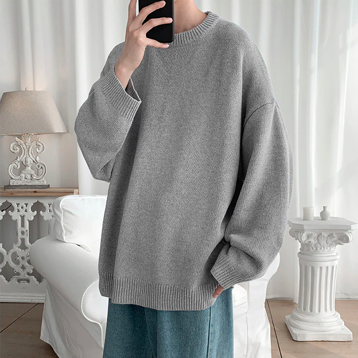 Korean 2025 woolen sweater