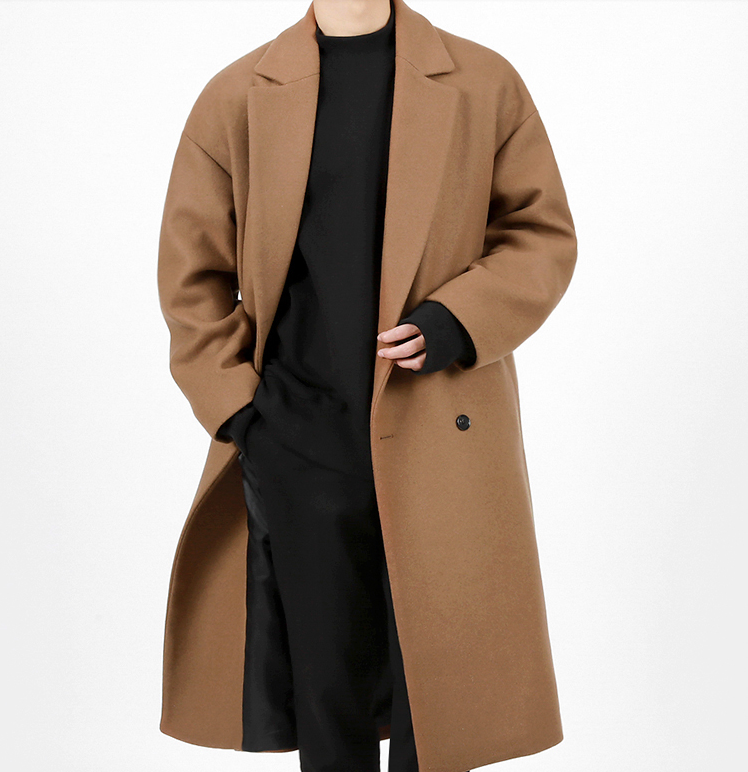 [Korean Style] Peroni Double-Breasted Coat