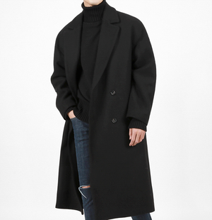 [Korean Style] Peroni Double-Breasted Coat