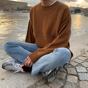 [Korean Style] 3 Color Oversize Wool Sweater