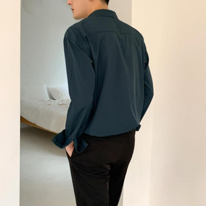[Korean Style] 3 Colors Viscose Shirts