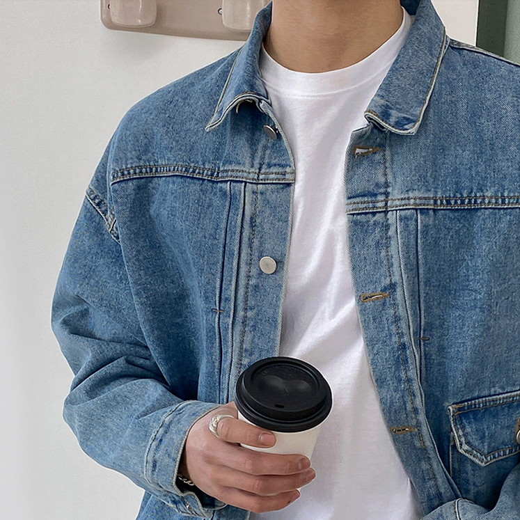 [Korean Style] Ness Casual Denim Jackets