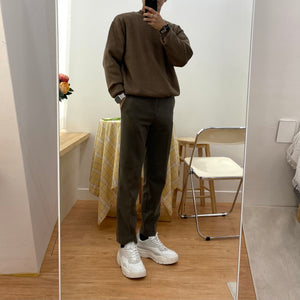[Korean Style] Cashmere blended Round Knitted Sweaters
