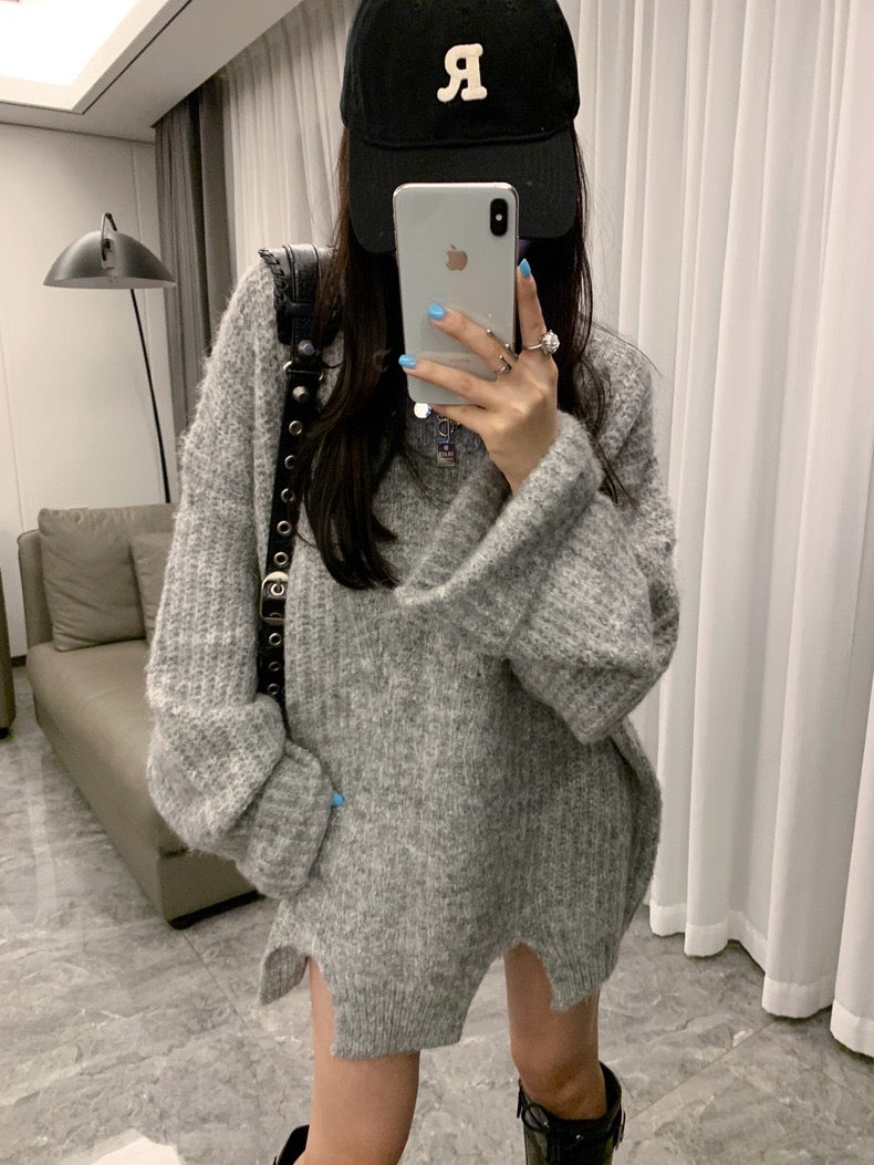 Korean on sale oversized sweater