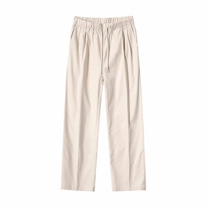 [Korean Style] Khaki Linen Casual Pants