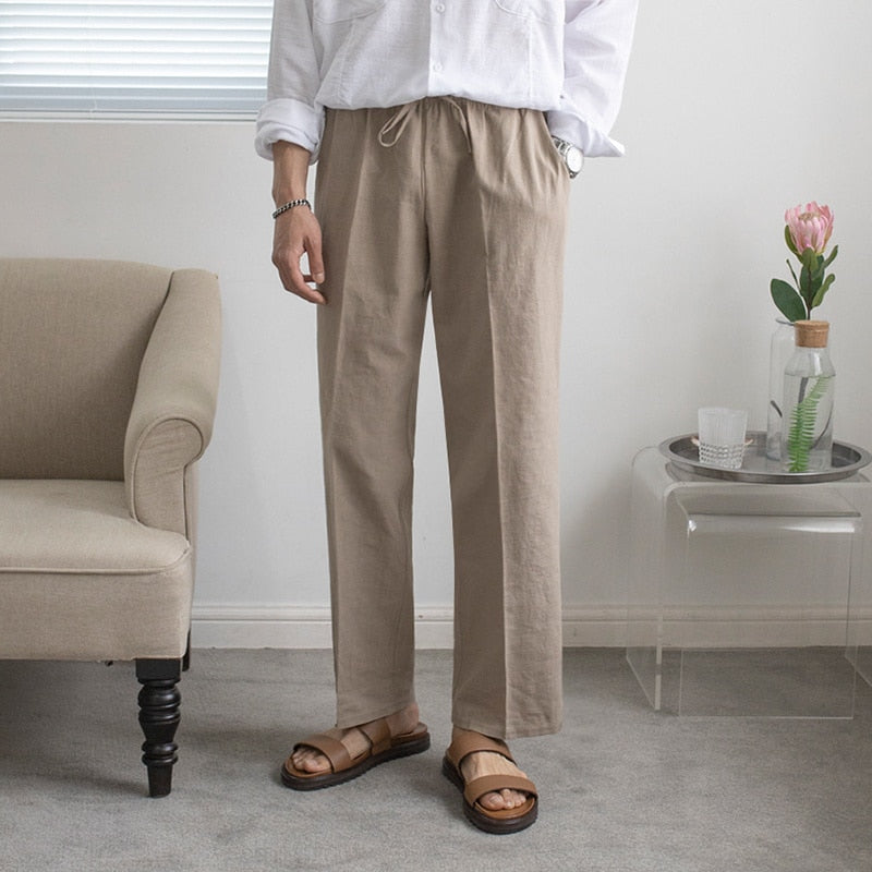 Korean Striped Casual Men's Suit Pants #High-quality #fashion