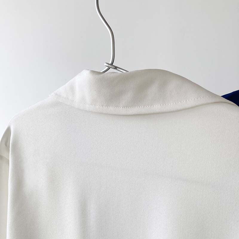 [Korean Style] 3 Color Deep Cut Collared Long Sleeve Shirts
