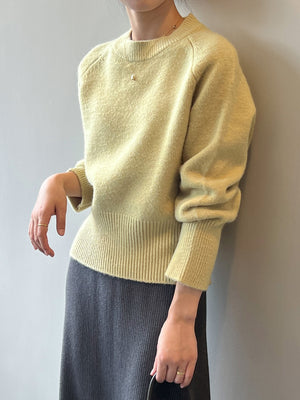 [Korean Style] 8 Color Versatile Soft Felt Round Neck Sweater