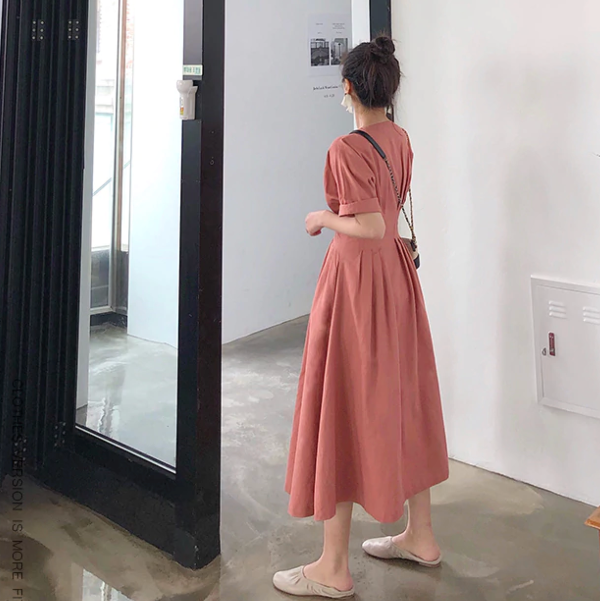 [Korean Style] Trilo V-neck Summer Dress