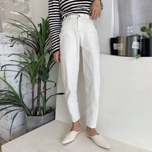 [Korean Style] Ashelie Solid Color Pointy Toe Mules