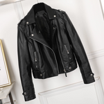 [Korean Style] Jojo Faux Leather Biker Jacket