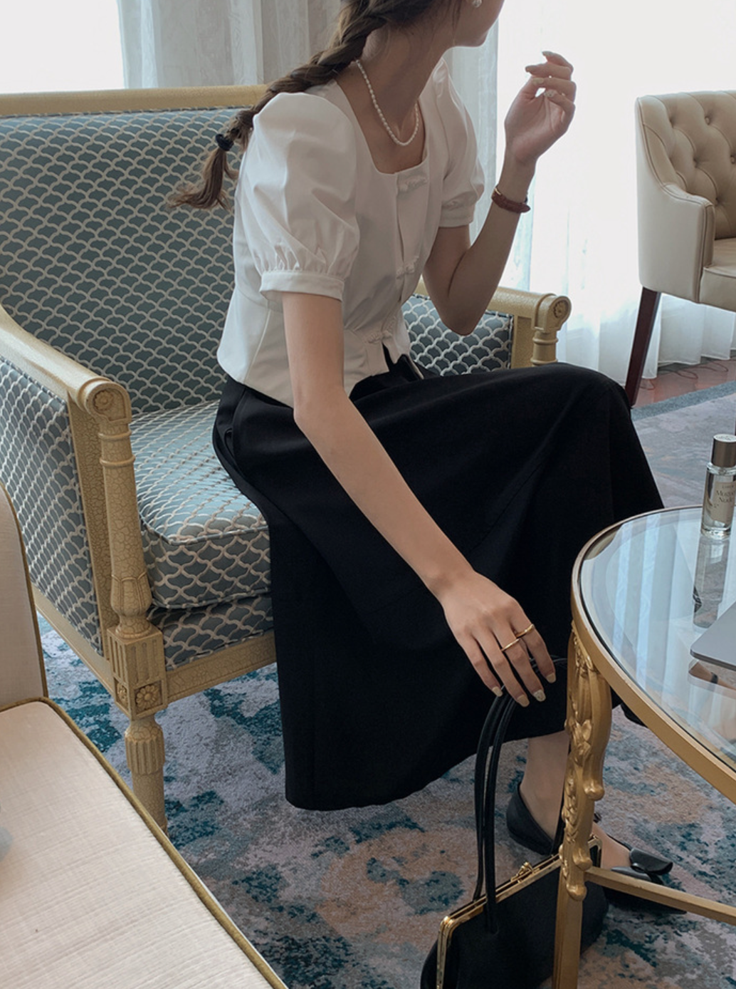 [Korean Style] 6 Color Minimalistic Versatile A-line Long Skirt