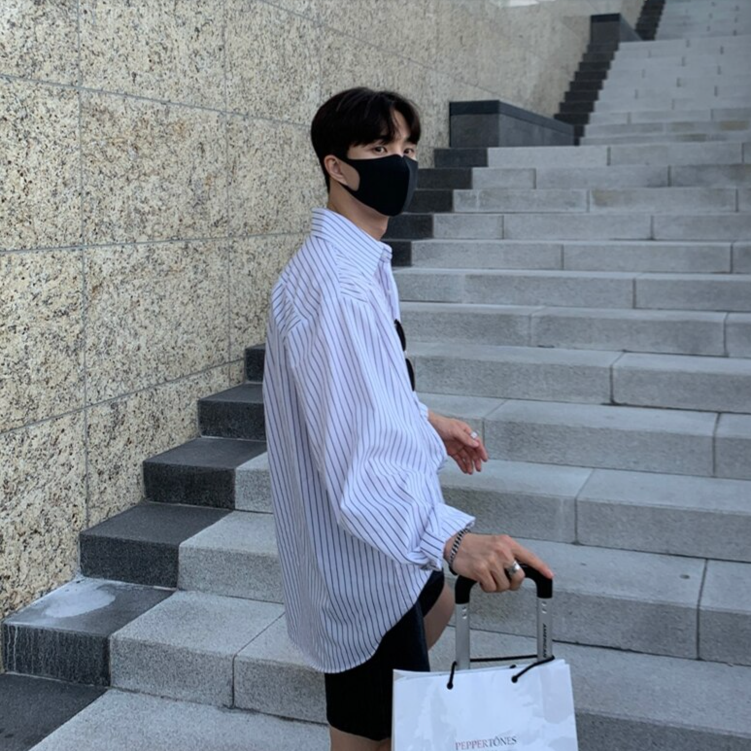 White shirt korean sales style