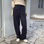 [Korean Style] Minimalistic Cargo Pocket Trousers