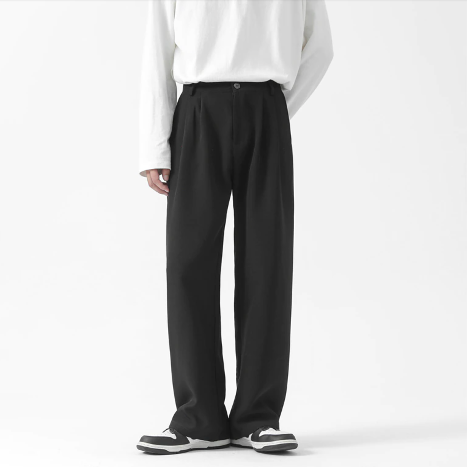 Korean Style] 2 Colors Chiffon Casual Sweatpants – Ordicle