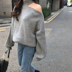 Off the 2025 shoulder turtleneck sweater