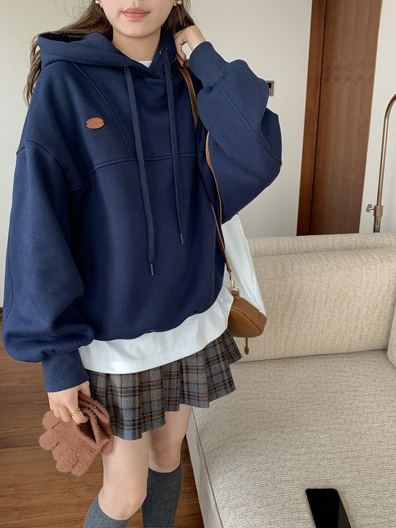 [Korean Style] High Waist Plaid A-line Pleated Mini Skirt