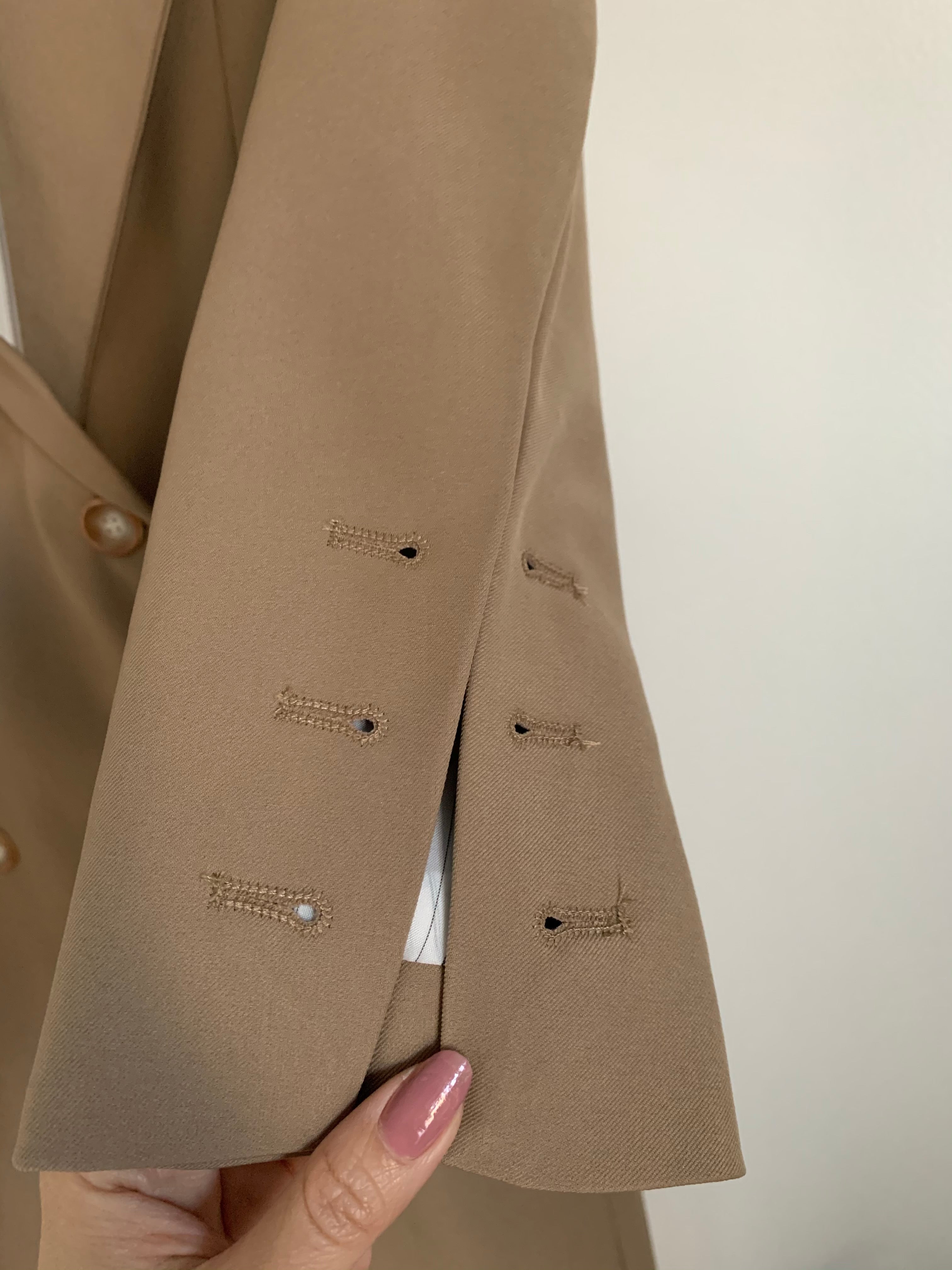 [Korean Style] Alexia Double Breasted Fit Blazer Coat
