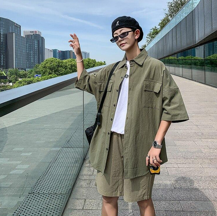 [Korean Style] Dane Summer Tracksuit Set