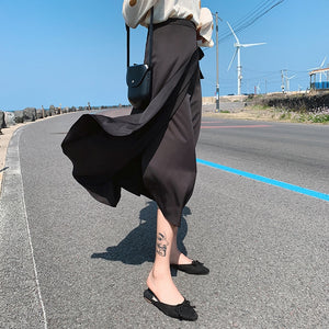 [Korean Style] Chu Maxi Wrap Skirt