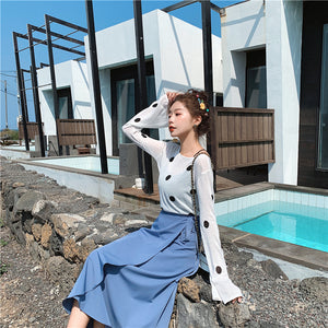 [Korean Style] Chu Maxi Wrap Skirt