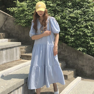 [Korean Style] Cassa Casual Maxi Dress