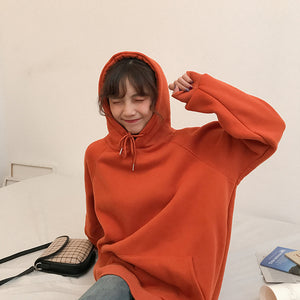[Korean Style] Mules Basic Cotton Hoodie 9 colores