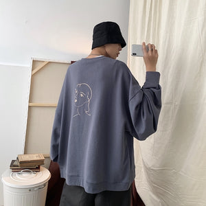 [Korean Style] Bonny Long Sleeve Sweatshirts
