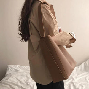 [Korean Style] Sends Bucket Tote Bag