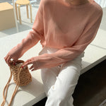 [Korean Style] Patty Long sleeve Knit Tee