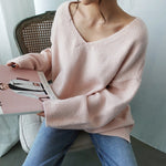 [Korean Style] Rose Minimalistic Pullover