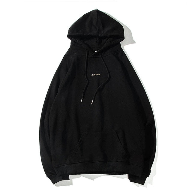 [Korean Style] Ralph Embroidery Oversized Hoodie