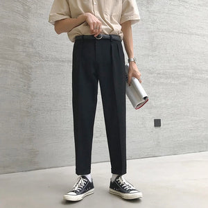 [Korean Style] Dory Casual Straight Trousers